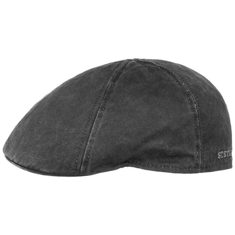 Stetson Level Gatsby Cap Men Black 6 3/4-6 7/8 - Image 1